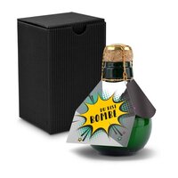 Kleinste Sektflasche der Welt Du bist Bombe  Inklusive Geschenkkarton 125 ml