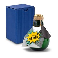 Kleinste Sektflasche der Welt Du bist Bombe  Inklusive Geschenkkarton 125 ml