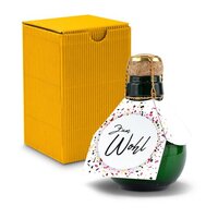 Kleinste Sektflasche der Welt Zum Wohl  Inklusive Geschenkkarton 125 ml