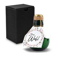 Kleinste Sektflasche der Welt Zum Wohl  Inklusive Geschenkkarton 125 ml