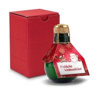 Geschenkset  Präsenteset Kleinste Sektflasche Fröhliche Weihnachten