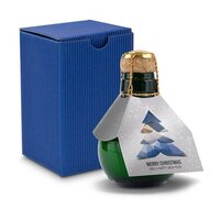 Geschenkset  Präsenteset Kleinste Sektflache Merry Christmas