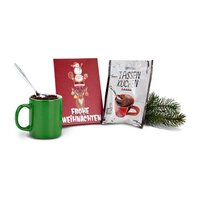 Geschenkset  Präsenteset Frohe Weihnachten Tassenkuchen