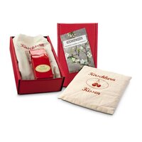 Geschenkset  Präsenteset Kirschkernkissen