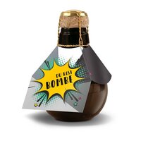Kleinste Sektflasche der Welt Du bist Bombe - Ohne Geschenkkarton 125 ml