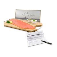 Geschenkartikel  Präsentartikel LachsGutschein Gourmet