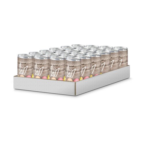 Geschenkartikel / Präsentartikel: HasenSecco - 24 x Promo Secco 0,2 l, Slimlinedose