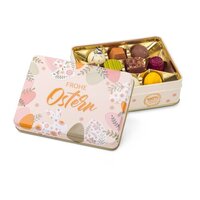 Geschenkartikel  Präsentartikel Frohe Ostern  Pralinendose mit 125 g