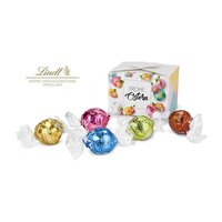 Geschenkartikel  Präsentartikel Lindt Osterfreude  mit 5 Lindt Lindorkugeln auch in individueller Pralinenschachtel