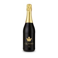Sekt Cuvée  Flasche schwarz 075 l