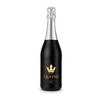 Sekt Cuvée  Flasche schwarz 075 l