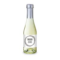 Secco ZERO - Schäumendes Getränk aus alkoholfreiem Wein - Flasche klar 02 l