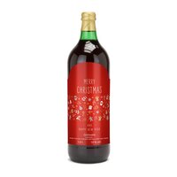 Glühwein - Flasche grün, mit Schraubverschluss, 1 l