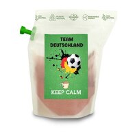 Geschenkartikel  Präsentartikel FußballEM Team Deutschland Keep Calm Tee im Brühbeutel