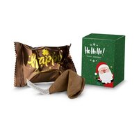 Geschenkartikel  Präsentartikel Glückskeks Weihnachtsmann Schokolade