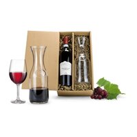 Geschenkset  Präsenteset Rotwein  Karaffe