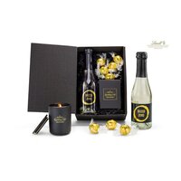 Geschenkset  Präsenteset SchwarzGoldene Momente alkoholfrei