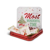 Geschenkartikel  Präsentartikel Schokoladendose Weiße Weihnacht