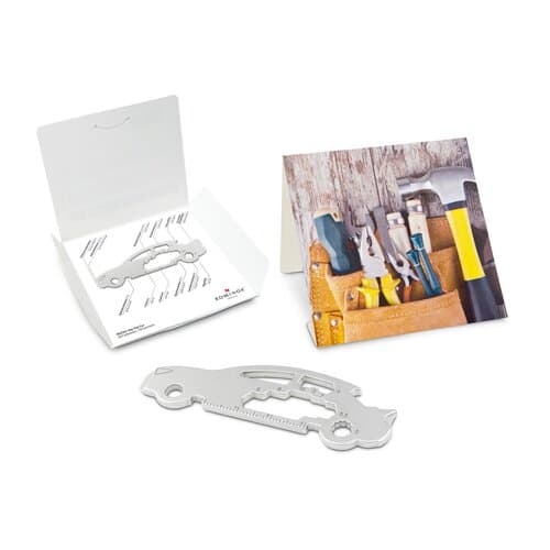 Geschenkartikel: ROMINOX® Key Tool / Multifunktionswerkzeug im Motiv-Mäppchen Werkzeug