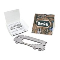 Geschenkartikel ROMINOX Key Tool  Multifunktionswerkzeug im MotivMäppchen Danke