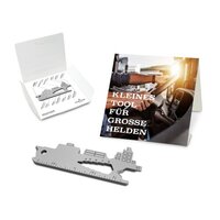 Geschenkartikel: ROMINOX® Key Tool / Multifunktionswerkzeug im Motiv-Mäppchen Große Helden