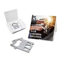 Geschenkartikel: ROMINOX® Key Tool / Multifunktionswerkzeug im Motiv-Mäppchen Große Helden