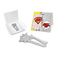 Geschenkartikel: ROMINOX® Key Tool Truck / LKW (22 Funktionen) im Motiv-Mäppchen Super Dad