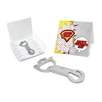 Geschenkartikel: ROMINOX® Key Tool Truck / LKW (22 Funktionen) im Motiv-Mäppchen Super Dad