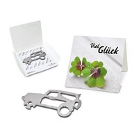 Geschenkartikel: ROMINOX® Key Tool / Multifunktionswerkzeug im Motiv-Mäppchen Viel Glück