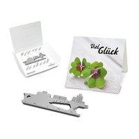 Geschenkartikel: ROMINOX® Key Tool / Multifunktionswerkzeug im Motiv-Mäppchen Viel Glück