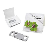 Geschenkartikel: ROMINOX® Key Tool / Multifunktionswerkzeug im Motiv-Mäppchen Viel Glück