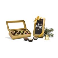 Geschenkartikel  Präsentartikel Golddose Frohe Weihnachten