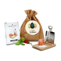 Geschenkset  Präsenteset Kleine Salzreibe Frohe Ostern