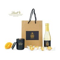 Geschenkset  Präsenteset Du bist Gold wert Tüte