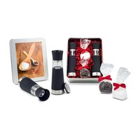 Geschenkset  Präsenteset Salz-  Pfeffermühlen Set - in Silberdose