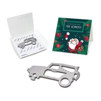 Geschenkartikel: ROMINOX® Key Tool / Multifunktionswerkzeug im Motiv-Mäppchen Frohe Weihnachten