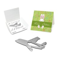 Geschenkartikel: ROMINOX® Key Tool / Multifunktionswerkzeug im Motiv-Mäppchen Osterhase