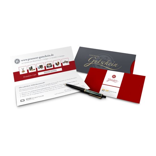 Geschenkgutschein, große Auswahl an Präsenten, Lifestyle- und Wellnessprodukten