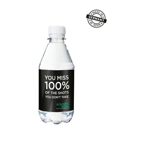 330 ml PromoWater - Mineralwasser, still, Hergestellt in Deutschland