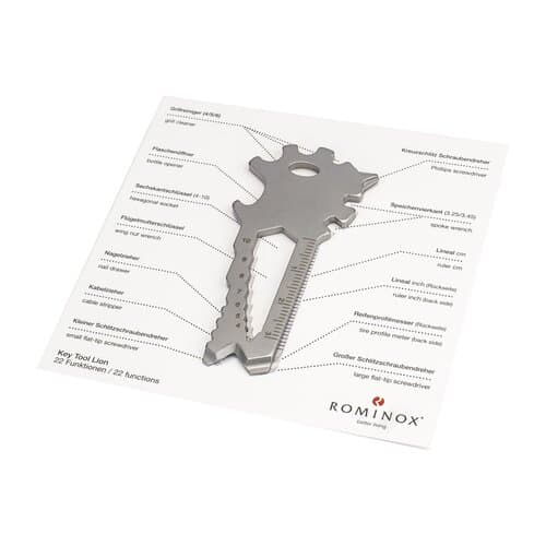 Geschenkartikel: ROMINOX® Key Tool / Multifunktionswerkzeug im Motiv-Mäppchen Werkzeug