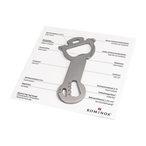 Geschenkartikel: ROMINOX® Key Tool / Multifunktionswerkzeug im Motiv-Mäppchen Werkzeug
