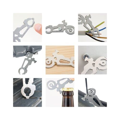 Geschenkartikel: ROMINOX® Key Tool / Multifunktionswerkzeug im Motiv-Mäppchen Werkzeug