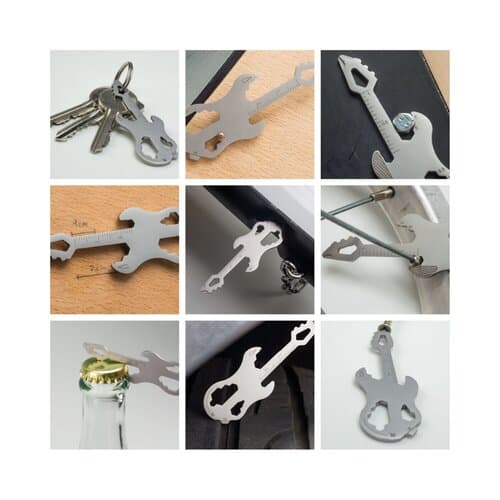Geschenkartikel: ROMINOX® Key Tool / Multifunktionswerkzeug im Motiv-Mäppchen Werkzeug