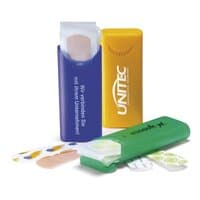 blau transparent gefrostet
