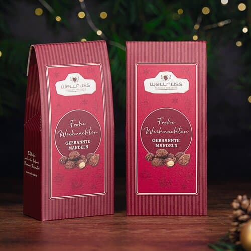 Maxi Faltschachtel - Weihnachts Edition - Gebrannte Mandeln