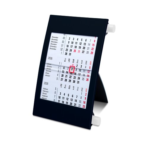 Tischdrehkalender Classic 2, 6-sprachig