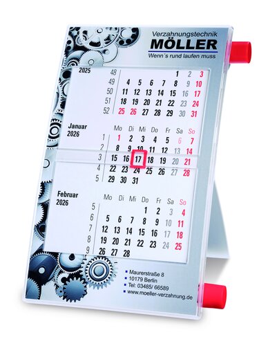 Tischkalender Vision, deutsch
