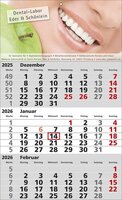 Papierwandkalender Standard 1