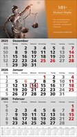 Papierwandkalender Standard 1 plus