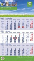 Papierwandkalender Standard 2 plus